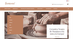 Desktop Screenshot of ceramicamarginea.ro